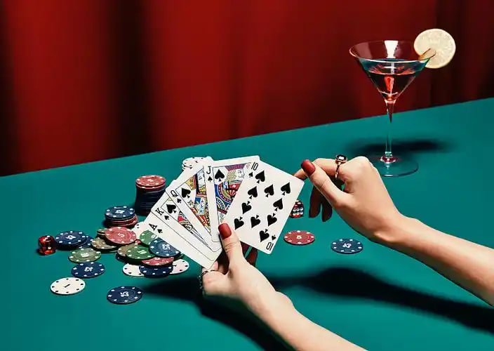 Antarmuka permainan Baccarat di deltabet dengan statistik real-time